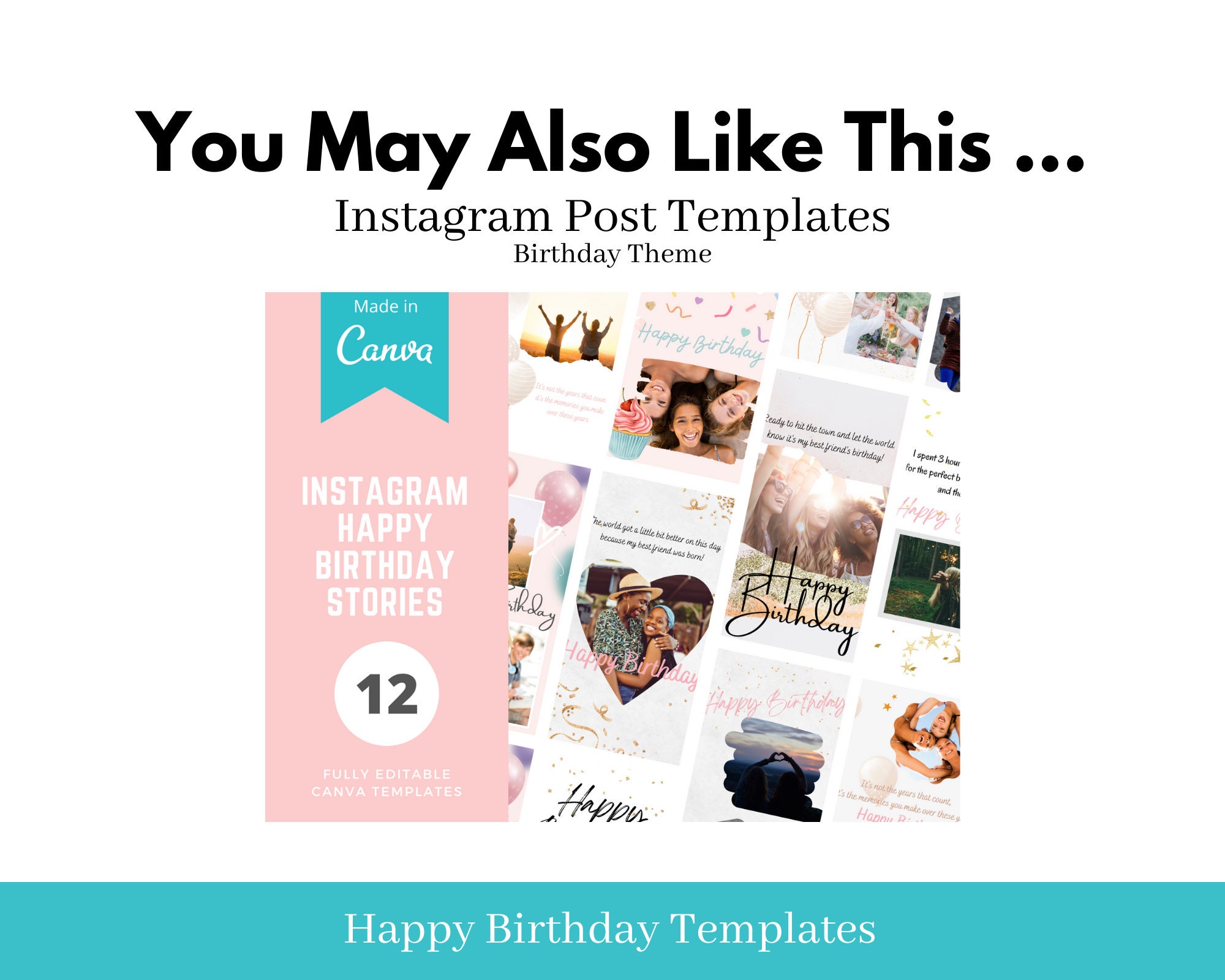 7 Best Friend Instagram Story Templates Instagram Engagement - Etsy
