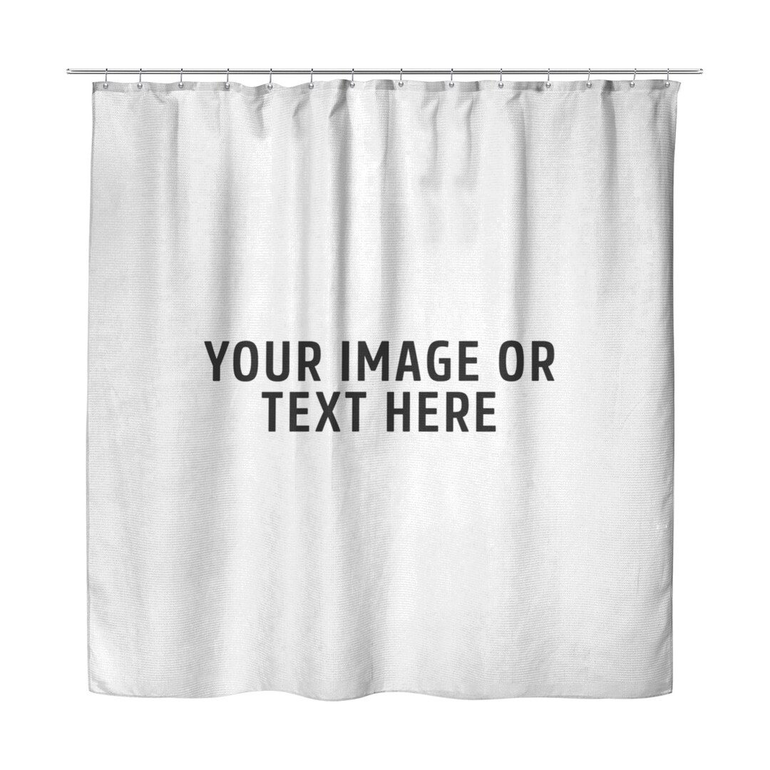 Custom Shower Curtains Etsy