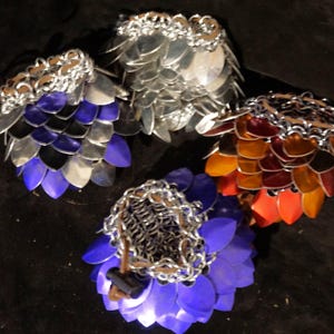 Custom scalemail dice bag