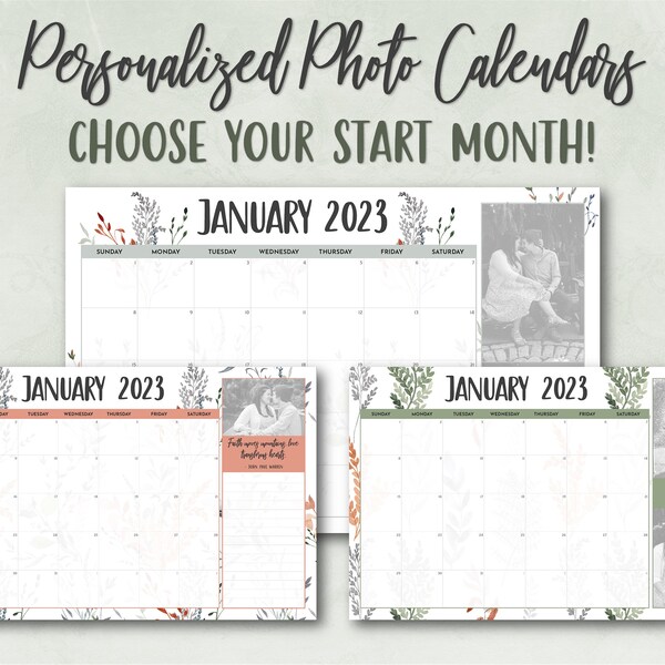 Custom 2024 Calendar Etsy
