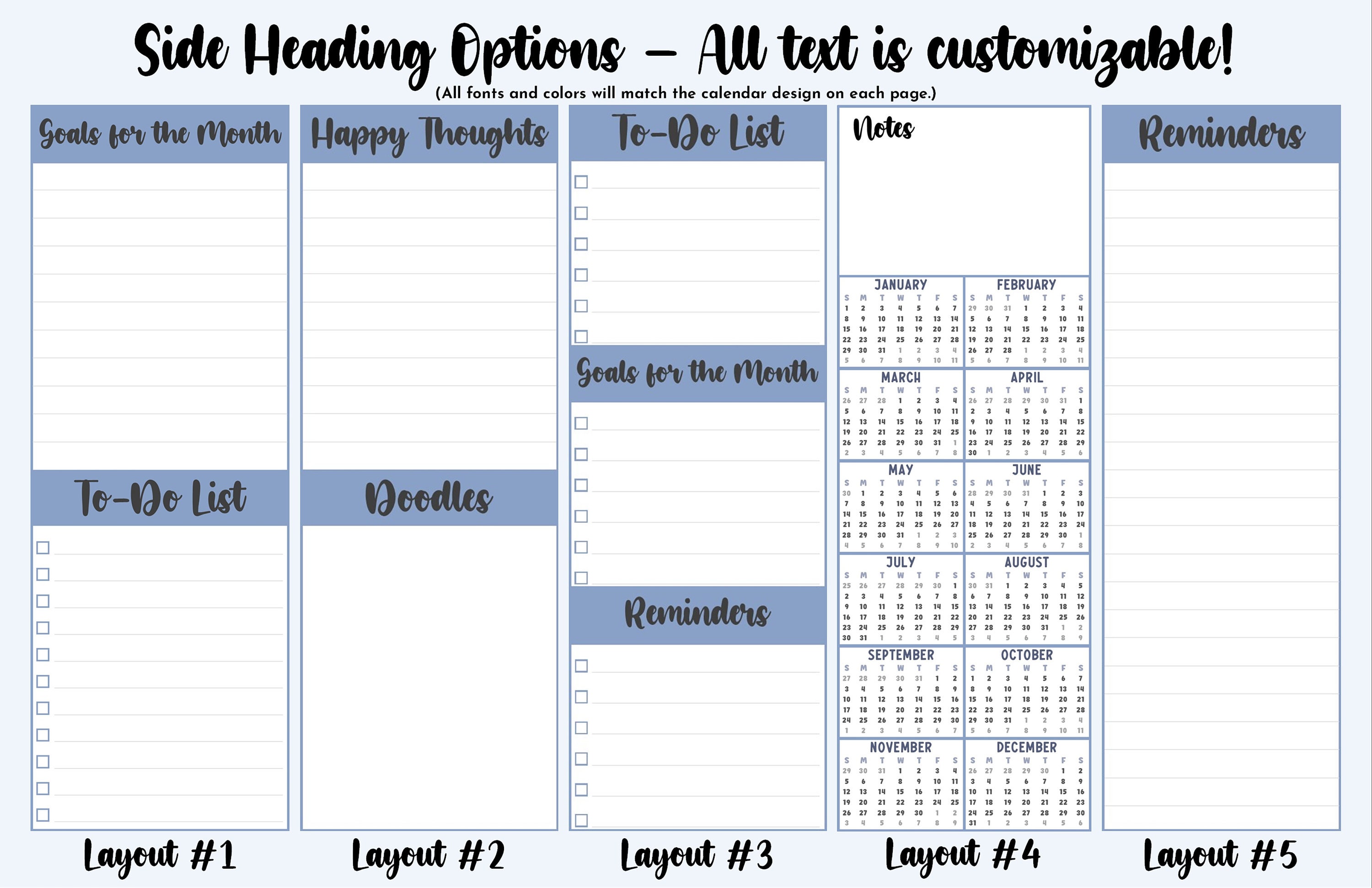 Gnome Calendar 2023 Large Gnome Desk Calendar Desk Calendar Etsy