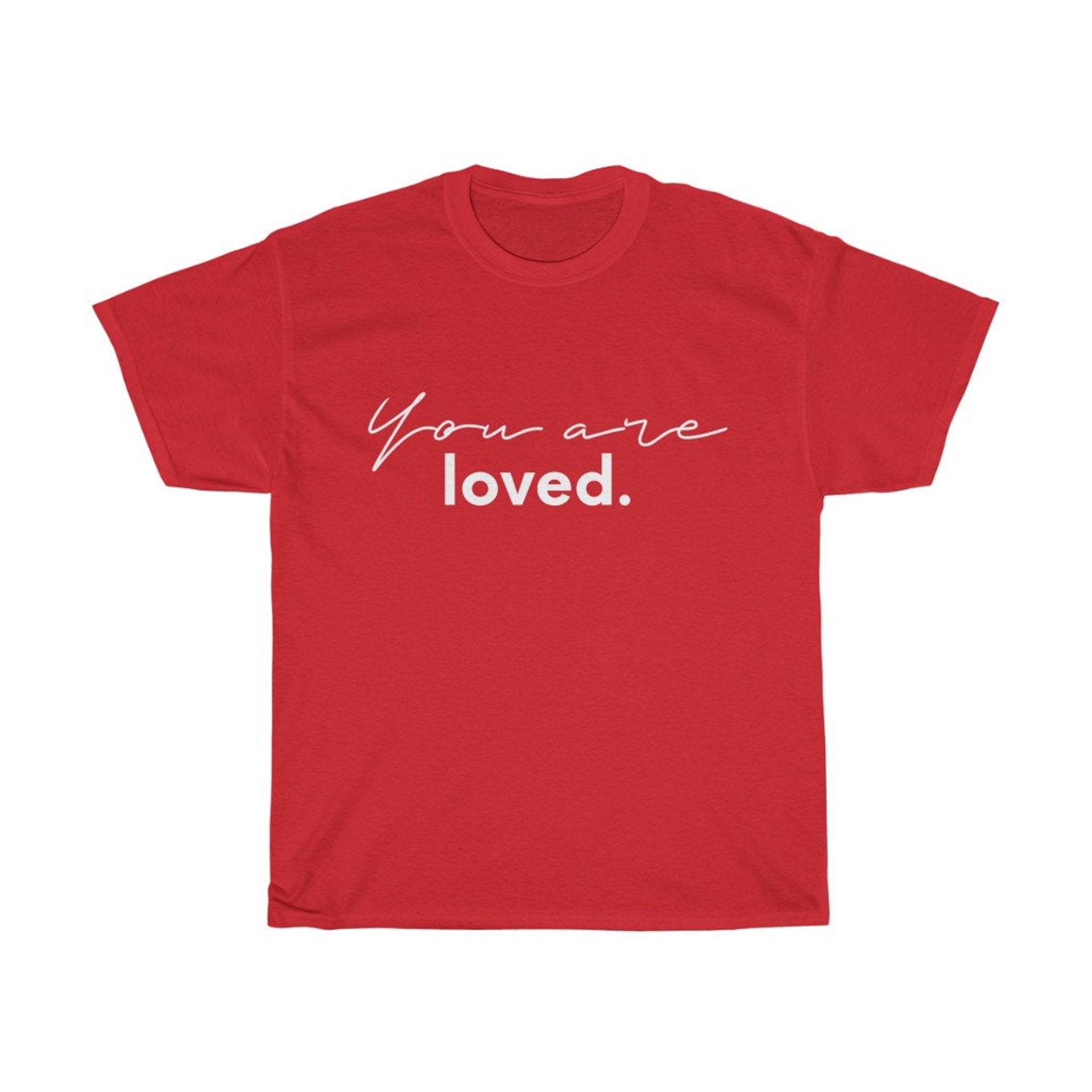 You are loved tshirt Love Tshirt Love Shirt Inspirational Etsy