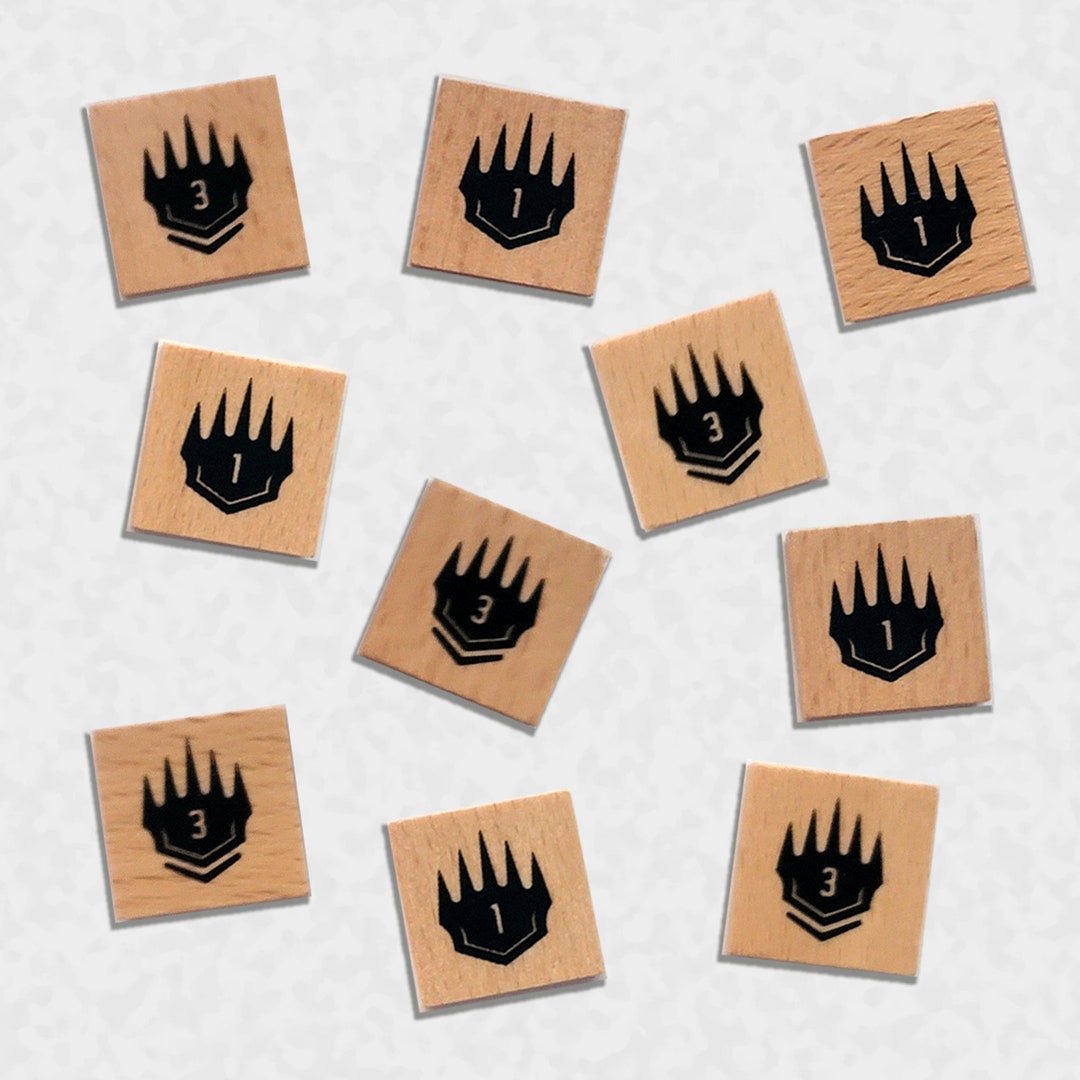 Doublesided Loyalty Counters Use Your Planeswalkers With Etsy