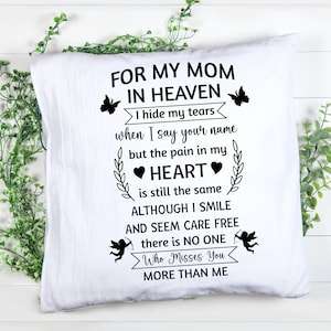 Mama im Himmel SVG, In liebevoller Erinnerung verstecke ich meine Tränen, meine Mutter ist ein Engel, Gedenkzitat, Fräulein meine Mutter, Engel und Schmetterling, digitaler Download