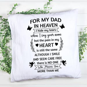 Papa im Himmel SVG, In liebevoller Erinnerung verstecke ich meine Tränen, mein Vater ist ein Engel, Gedenkzitat, Fräulein meinen Vater, Engel und Schmetterling, digitaler Download