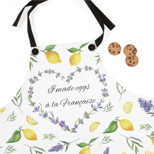 I Made Eggs a la Francaise Apron Luann De Lesseps RHONY Real Housewives of New York