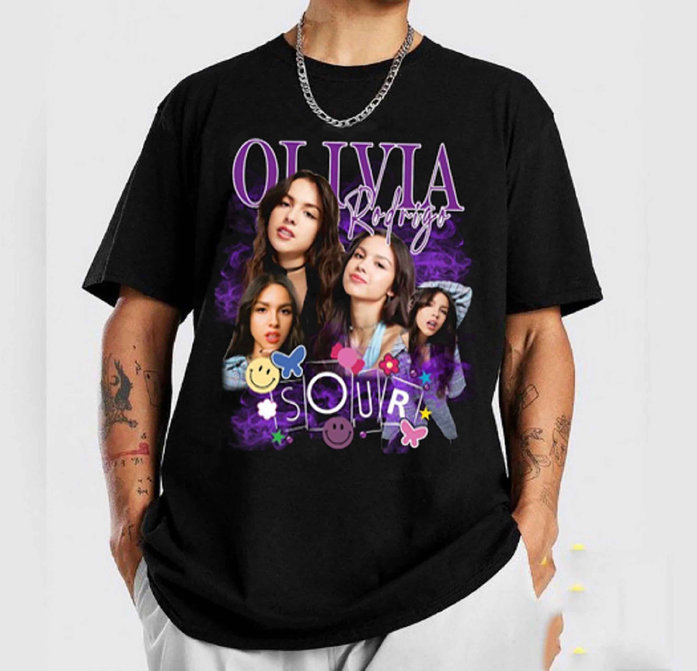 Olivia Rodrigo T-Shirt, Music Sour Album, Sour Album 90s Funny T-Shirt