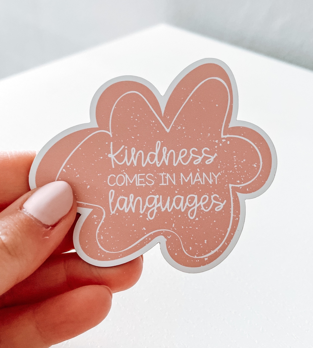 Kindness In Different Languages Kindness Comes in Many Languages STICKER/MAGNET - Teacher Magnet ...