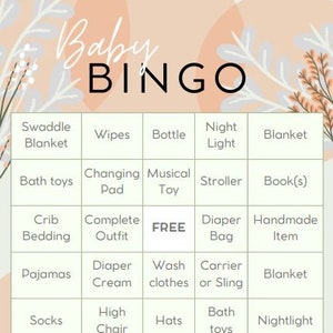Baby Bingo!