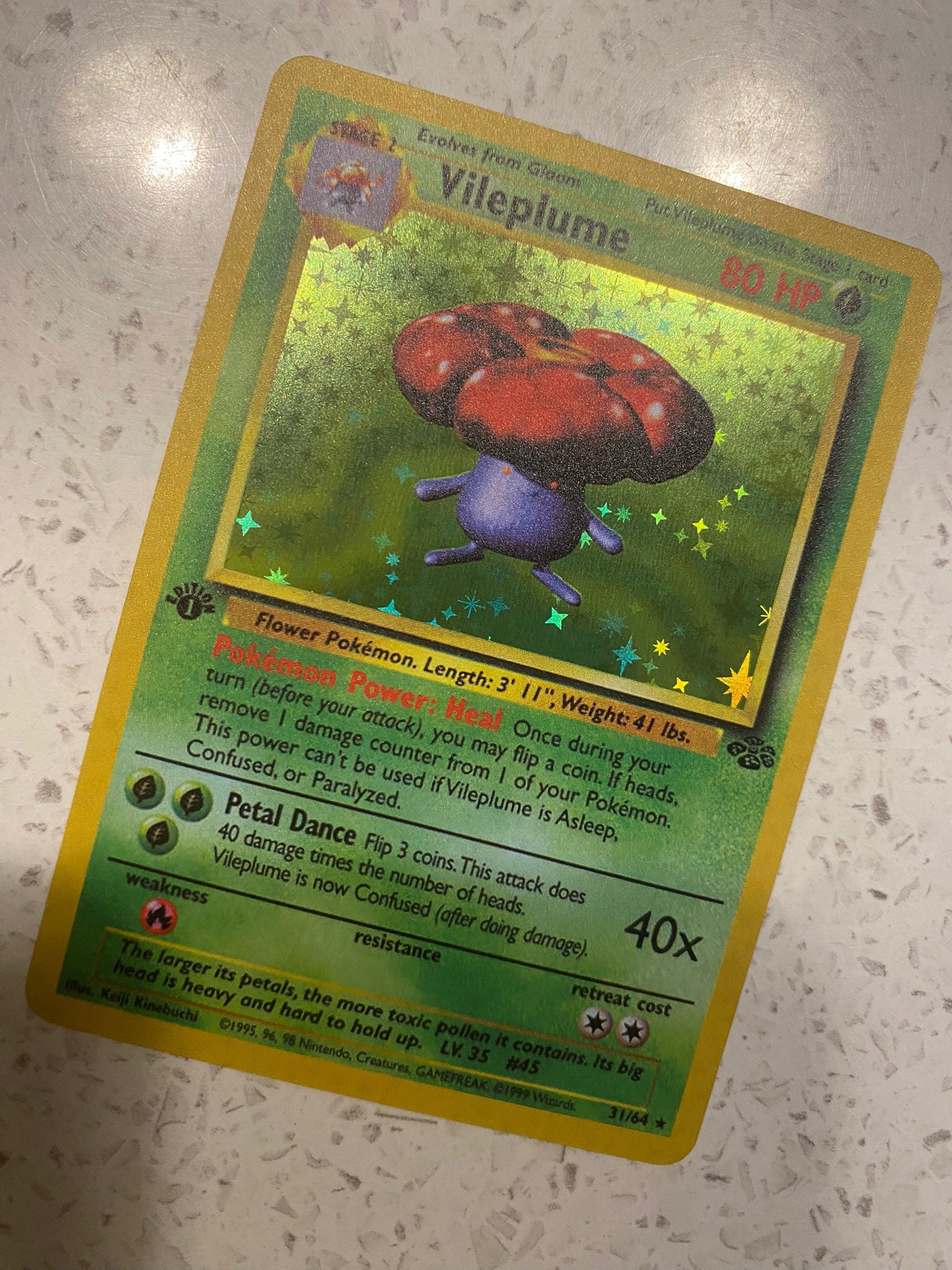 045: Vileplume (Jp. Ruffresia) - Grass/Poison Flower Pokémon