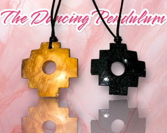 Large Inca Peruvian Cross/ Shaman Cross/ Southern Cross necklace - Chakana made from Machu Picchu serpentine stone or Palo Santo Chakana