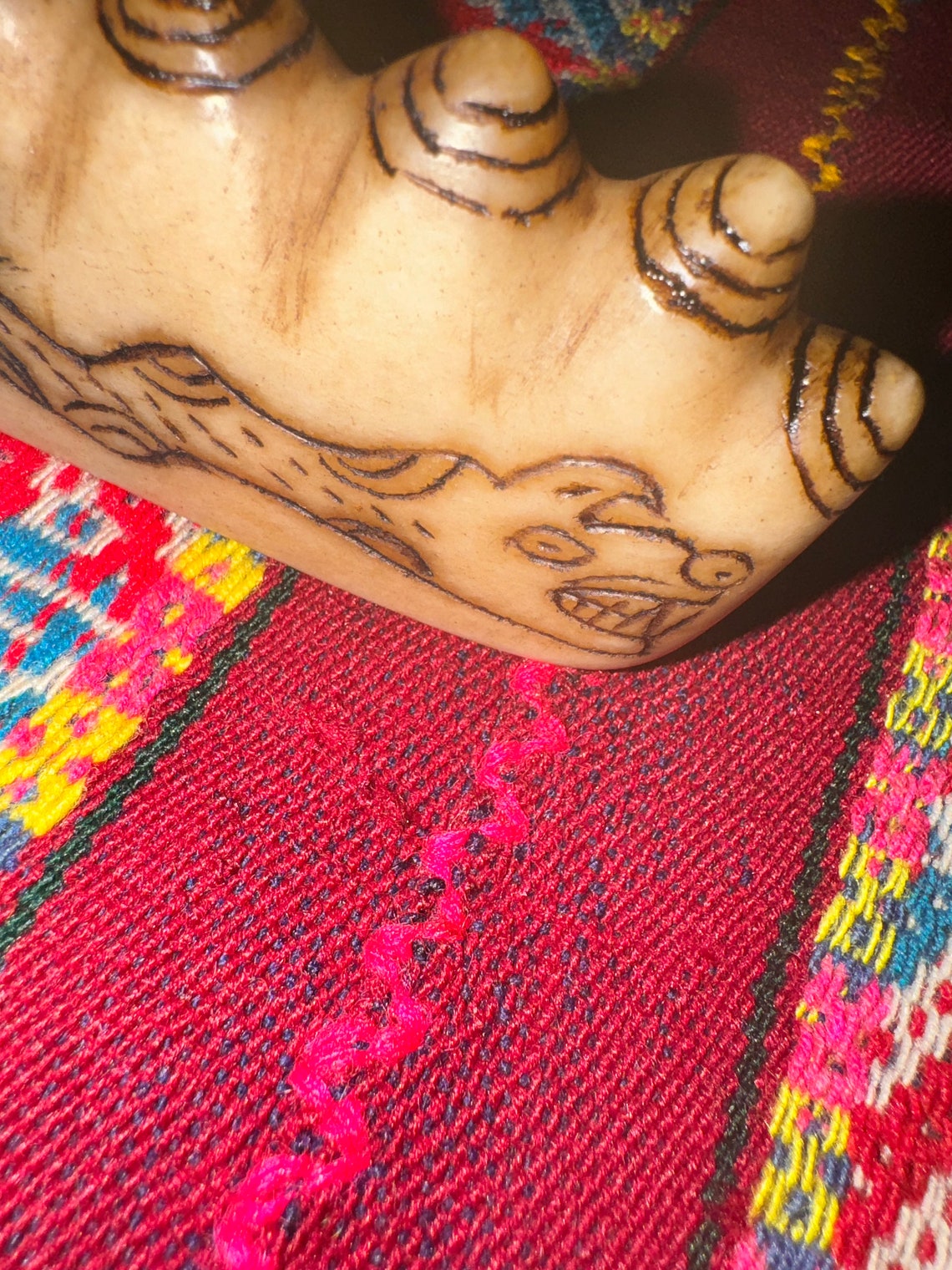 Unique Hand-carved Andean Trilogy Apus Illa. Represents Inca Trilogy ...