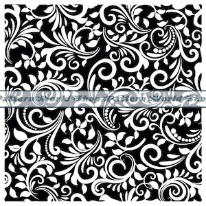 Tooled Leather #123 SVG, Western Tooled Leather, Floral Pattern, Seamless Pattern, Swirls, Swoosh, Scroll, Peekaboo Tumbler, SVG,PNG, Cricut