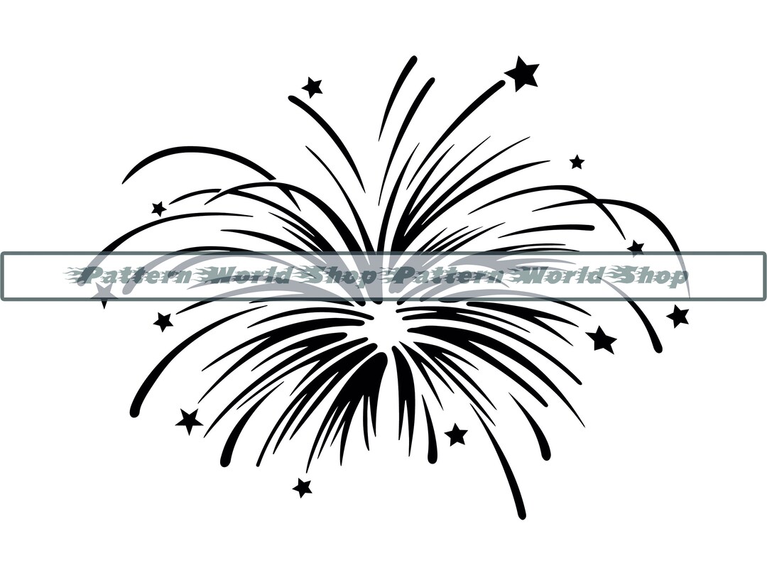 Fireworks SVG, Celebration SVG, Fireworks Clipart, Fireworks Files for ...