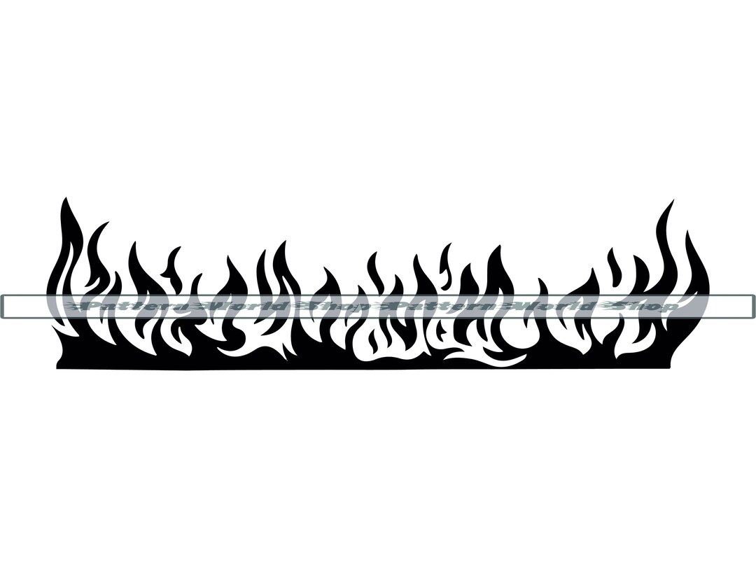 Flames SVG, Fire Svg, Flame Svg, Flames Clipart, Flames Files for