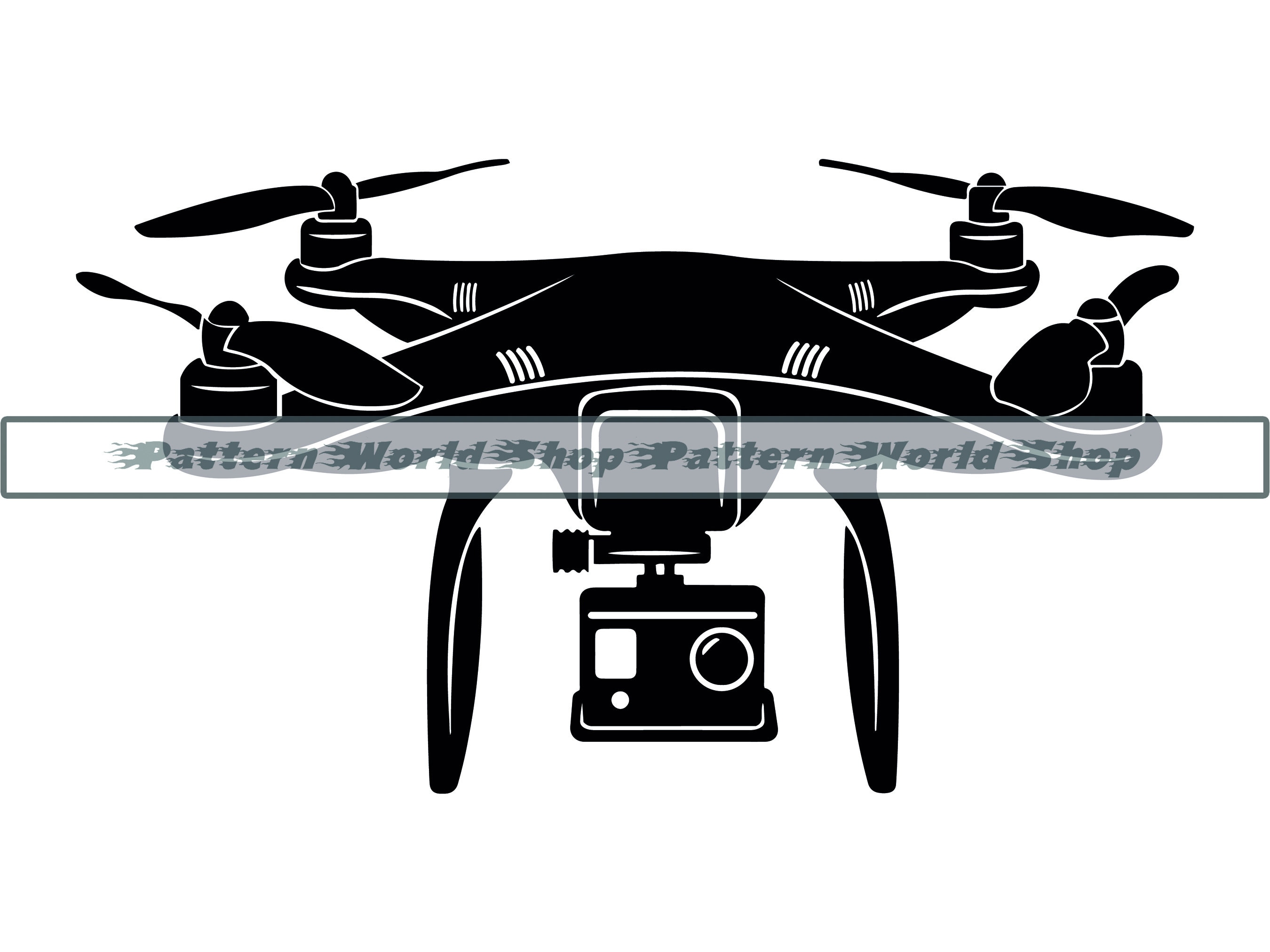 UAV Svg Drone Clipart Drone Files for Cricut - Etsy