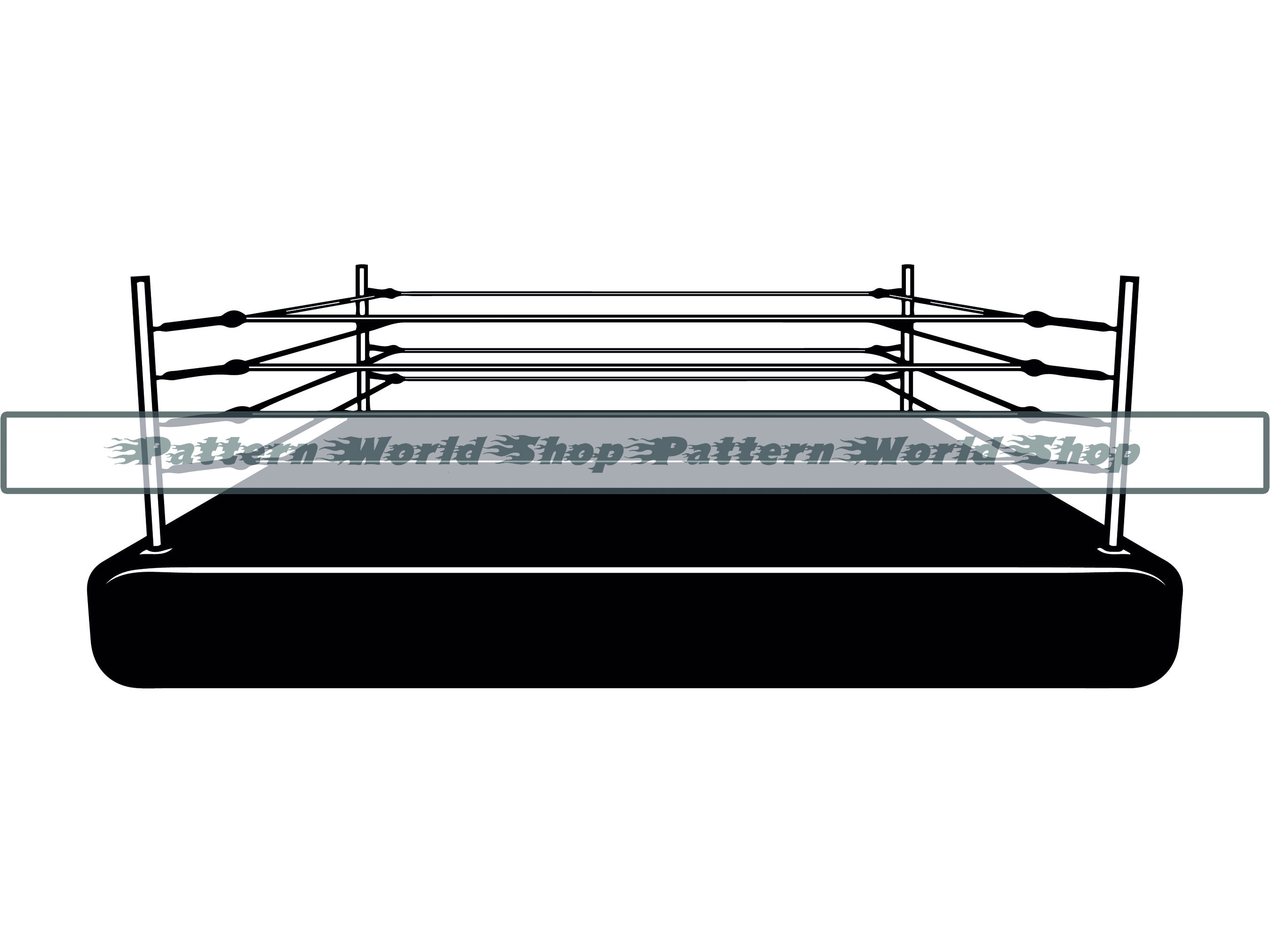Printable Boxing Rings Boxing Ring #2 SVG, Boxing Svg, Boxing Ring Clipart, Boxing Ring Files ...