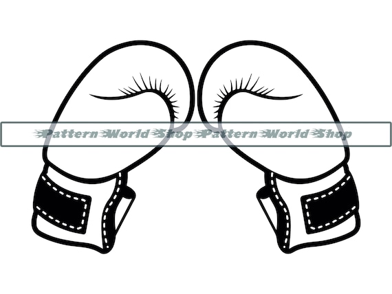Boxing Gloves Coloring Pages - Il 570xN.3985214808 Swka 