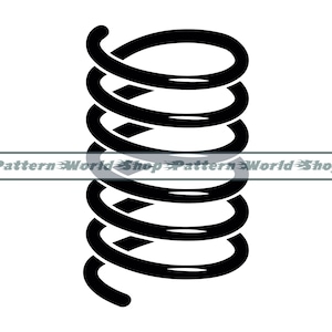 metal spring clip art