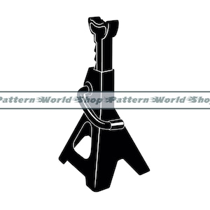 Jack Stand SVG, Car Svg, Mechanic Svg, Jack Stand Clipart, Jack Stand Files For Cricut, Cut Files For Silhouette, Dxf, Png, Eps, Vector