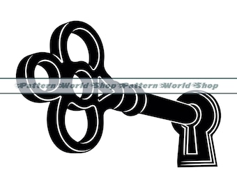 キー SVG、スケルトン キー SVG、ハウス キー SVG、キー クリップアート、Cricut 用キー ファイル、シルエット用キー カット ファイル、キー DXF、キー PNG、Eps、キー ベクター