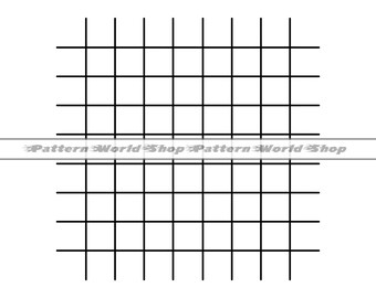 Seamless Grid Pattern SVG PNG DXF, Mesh Square Pattern Svg, Grid Pattern Clipart, Files For Cricut, Cut Files For Silhouette, Eps, Vector