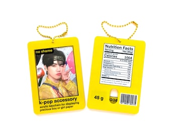 K-pop Accessory Photocard Holder - Etsy