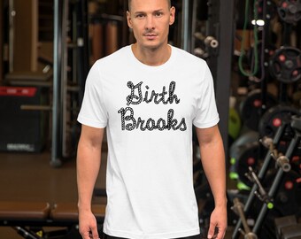 Girth Brooks Screen Print Tee Rope B//Music//Funny//Country Music//Garth Brooks//Country//