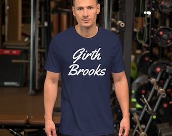 Girth Brooks Screen Print//Music//Funny//Country Music//Garth Brooks//Country//