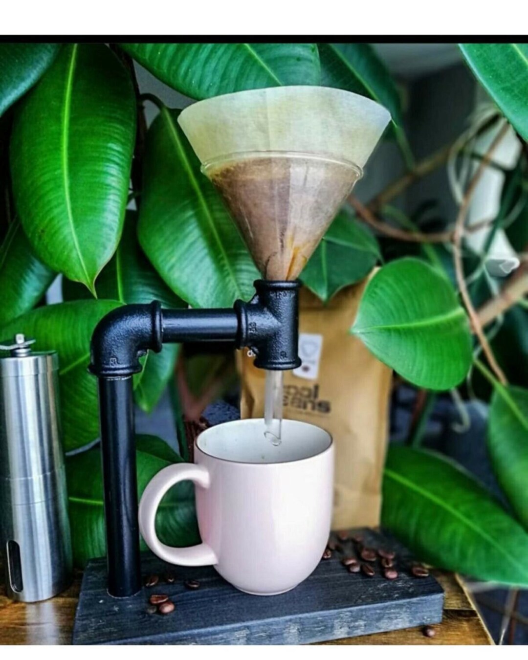 Best Pour Over Coffee Stand Drip Coffee Maker Handmade Etsy