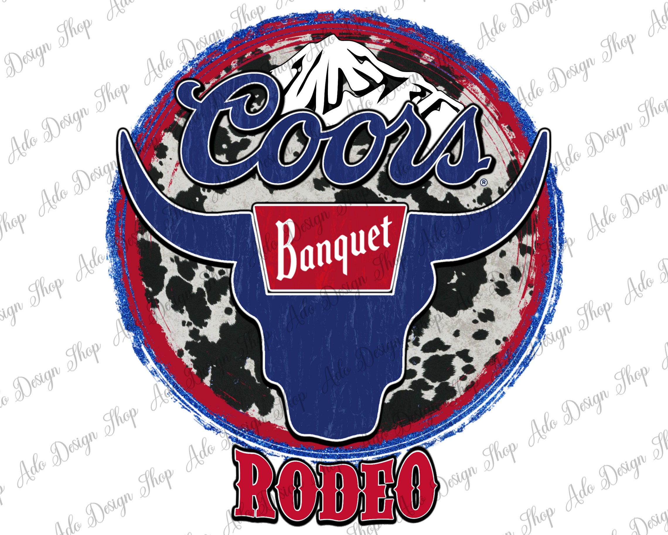 Coors Banquet Rodeo PngCoors Banquet Rodeo Sublimación Etsy