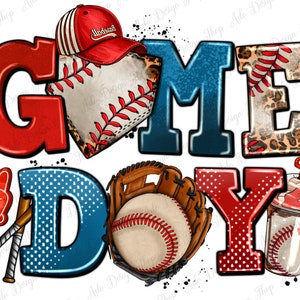 Game day Baseball png sublimation design download, Baseball png, game day png, sport png, Baseball game png, sublimate designs download