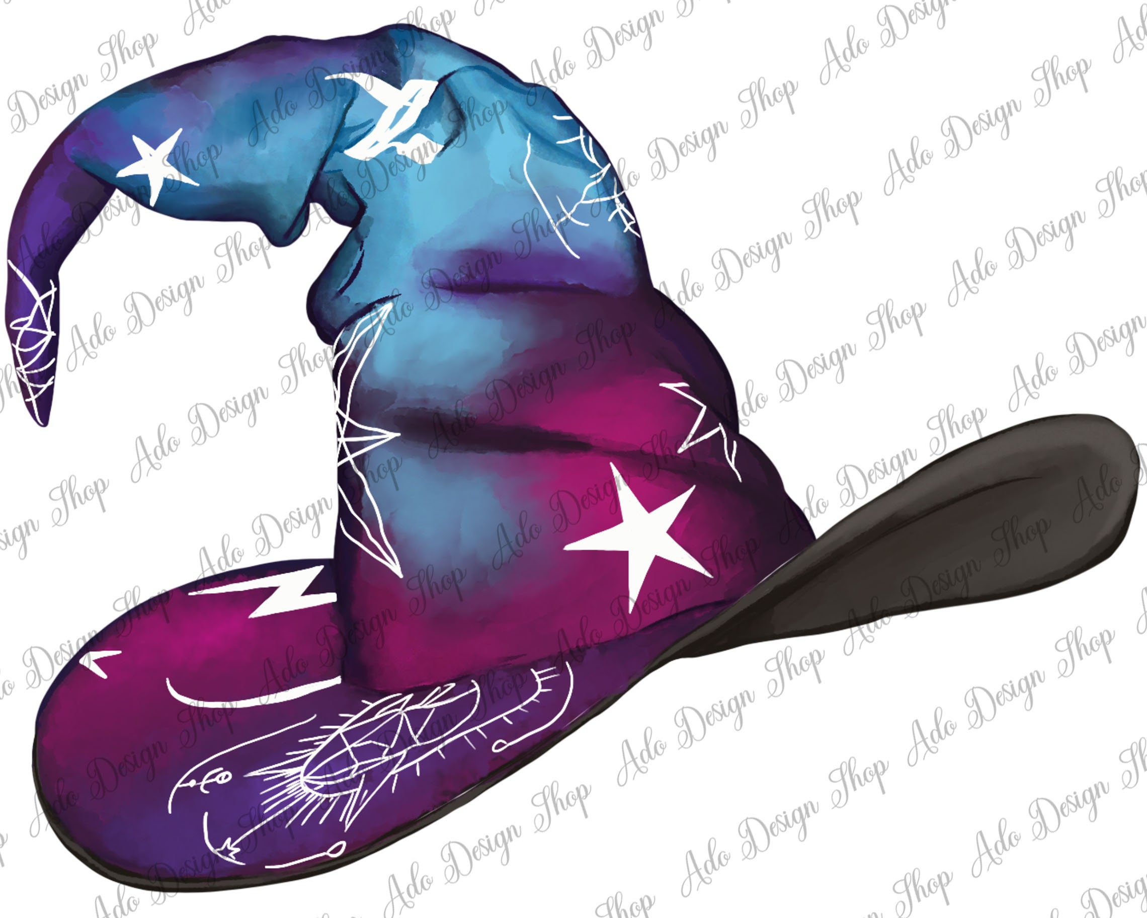 Halloween Witch Hat Png Bundle, Halloween Bundle Png, Witch Hat Clipart ...