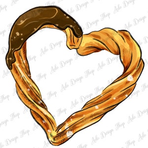 Churro Png Sublimation Design, Spanisches Churro Png, Spanisches Essen Png, Spanisches Dessert Png, Churro Png, Mexikanisches Street Food Png, Direkter Download