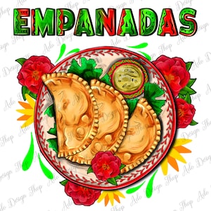 Empanadas Rosas Y Plato de Empanada Png Diseño de Sublimación, Empanada Española Png, Comida Española Png, Comida Callejera Mexicana Png, Descarga Instantánea