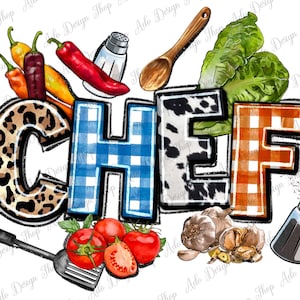 Chef png sublimation design download, western Chef png, Chef life png, love cooking png, Chef png, sublimate designs download