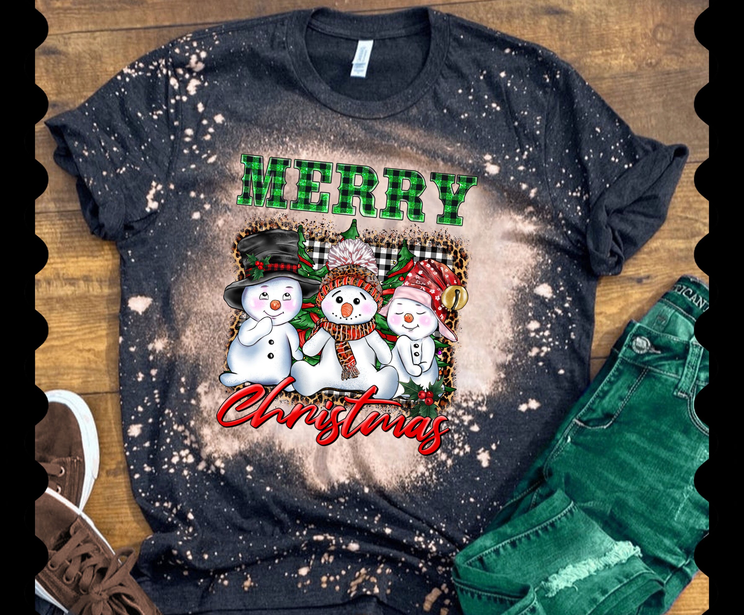 Merry Christmas Snowman PNG Sublimation Design, Merry Christmas, Happy ...