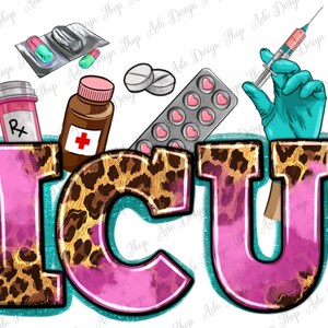 ICU Intensive Care Unit Png Sublimation Design Download, Medical Png ...