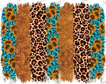 Western Brushstrokes Png Sublimation Design,Brushstrokes Png,Western Png,Sunflower Brushstroke Png,Leopard Brushstrokes Png,Instant Download