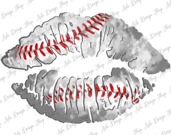 Baseball Lips Png Design,Baseball Lips Png,Baseball Lips Clipart,Baseball Sublimate,Sport Clipart,Png Sublimation Designs,Instant Download