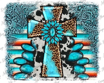 Cruz con piedras preciosas y sarape fondo png, cruz occidental png, fe png, cruz de piedras preciosas png, fe turquesa png, sarape, descarga instantánea