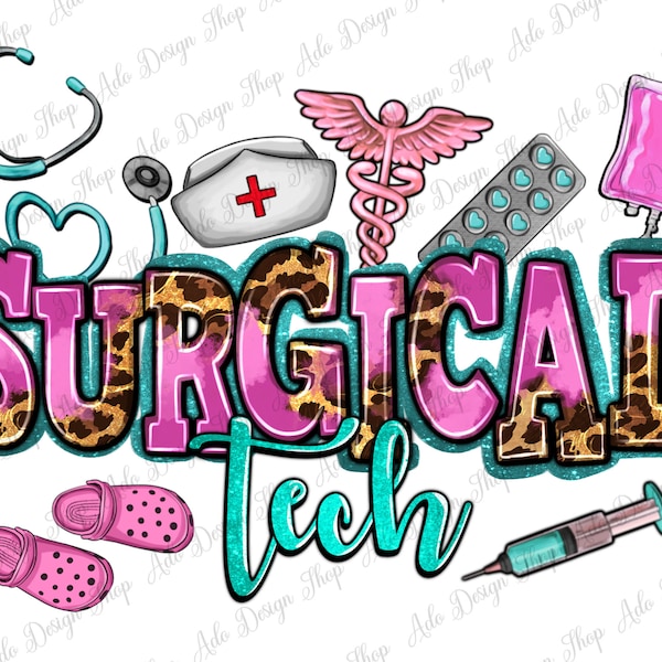 Surgical Tech png sublimation design download, Surgical Technician png, western Surgical png, Nurse png, sublimate designs download
