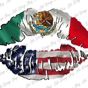Mexico USA Lips Png Sublimation Design,Mexican Lips Png,USA Lips Png,Mexicana Sublimate,Mexican Clipart,Mexico Flag Png,Instant Download