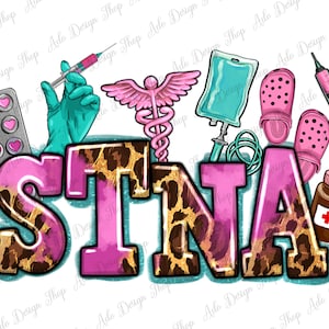 STNA State Tested Nursing Assistant png sublimation design download, Medical png, Nurse png, western STNA png, sublimate designs download