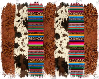 Pinceladas Ocidentais Png, Pinceladas Serape Cowhide Png,Leopardo Png, Cowhide Png, Clipart Png, Pinceladas Png,Download instantâneo