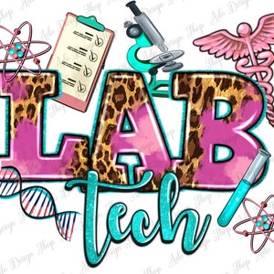 Lab Tech png sublimation design download, Lab Technician png, Laboratory png, western Lab png, Medical png, sublimate designs download