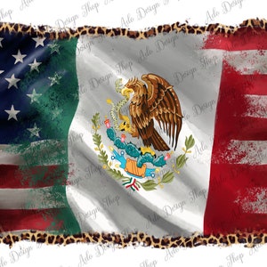 Flaga Meksyku I Flaga USA Png Sublimacja, Flaga Meksyku Png, Flaga USA Png, Meksykańska Flaga USA Png, Clipart Meksyk, Flaga USA Meksyk Png, Natychmiastowe Pobieranie