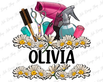 Personalized Hair Tech png sublimation design download, hair boss png, hairdresser png, hairstylist png, sublimate designs download