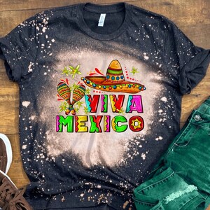 Viva Mexico Sombrero Png Design Sublimation Design (Instant Download