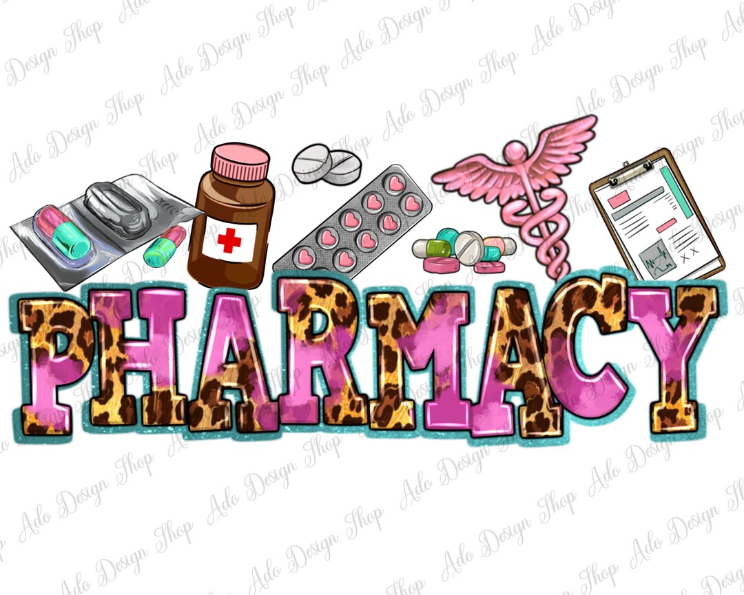 Pharmacy First Graphics Pharmacy Png Sublimation Design Download, Medicine Png, Western ...